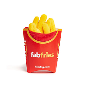Fabdog - Fab Fries Squeaky Dog Toy